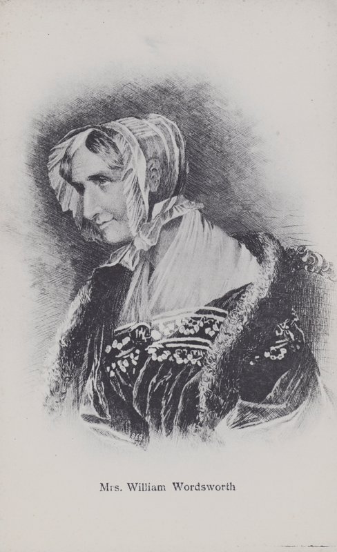Mrs William Wordsworth, die Frau des Dichters von English Photographer