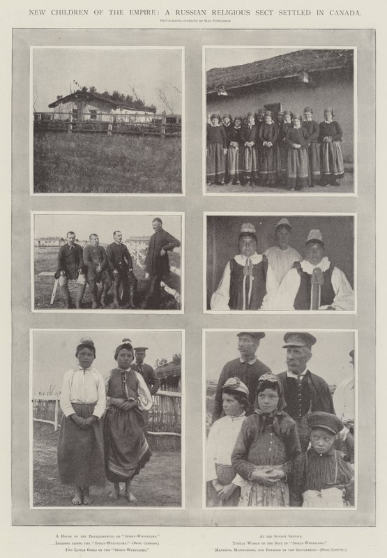 Neue Kinder des Empire, eine russische religiöse Sekte, die sich in Kanada niedergelassen hat von English Photographer