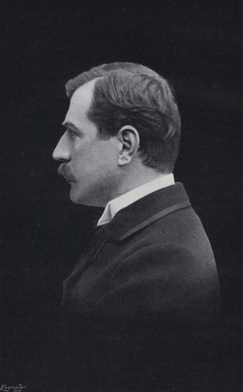 Paul Bourget, von der französischen Akademie von English Photographer