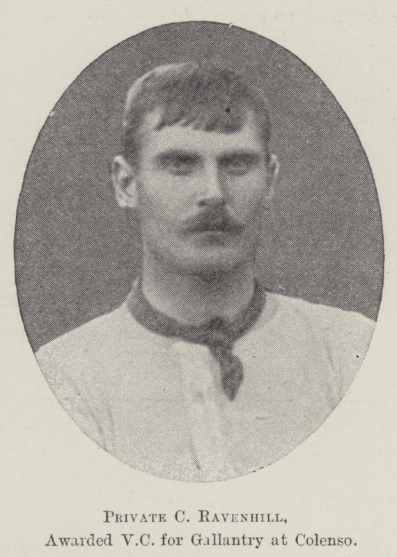 Private C. Ravenhill, ausgezeichnet mit dem Victoria-Kreuz für Tapferkeit in Colenso von English Photographer