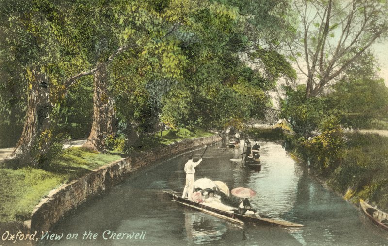 Ruderer auf dem Cherwell, Oxford von English Photographer