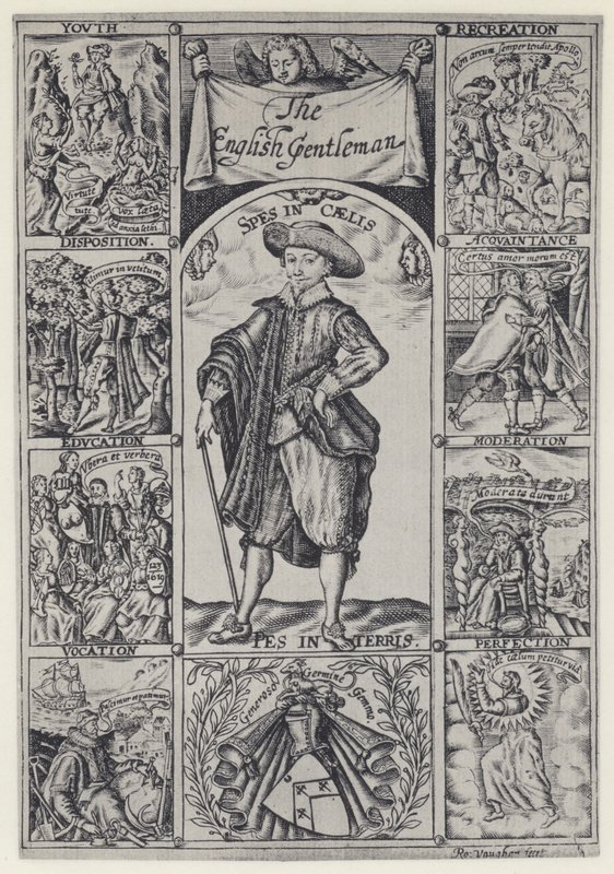 R Brathwait, Der englische Gentleman, J Haviland für R Bostock 1630 von English Photographer