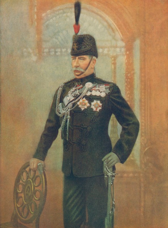 Der ehrenwerte Sir Redvers Buller, Kommandant in Natal. In der Uniform des Oberstkommandanten des King