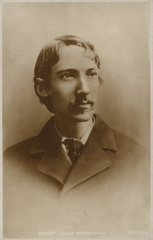 Robert Louis Stevenson (1850-1894), schottischer Schriftsteller, Dichter und Reiseschriftsteller von English Photographer