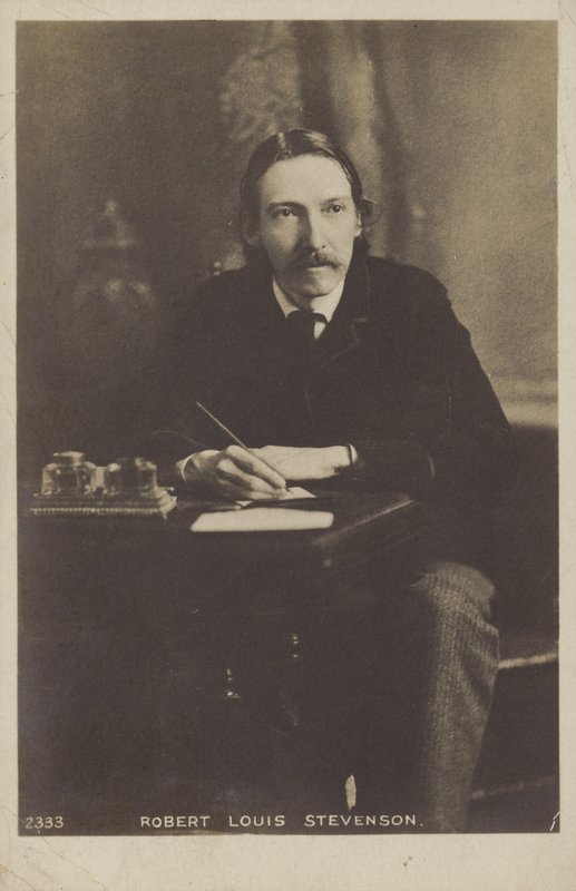 Robert Louis Stevenson (1850-1894), schottischer Schriftsteller, Dichter und Reiseschriftsteller von English Photographer