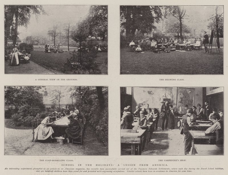 Schule in den Ferien, eine Lektion aus Amerika von English Photographer