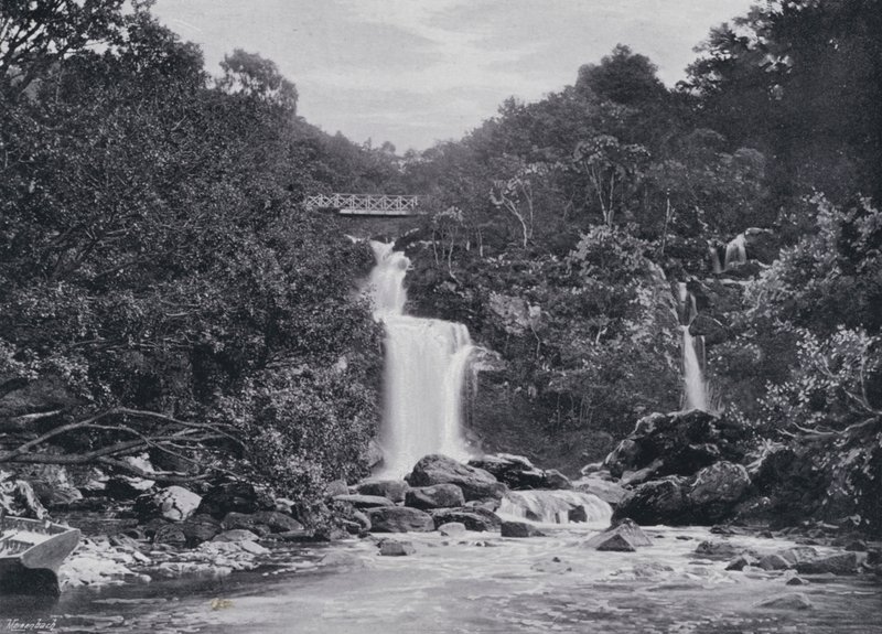 Schottland: Inversnaid Falls, Loch Lomond von English Photographer