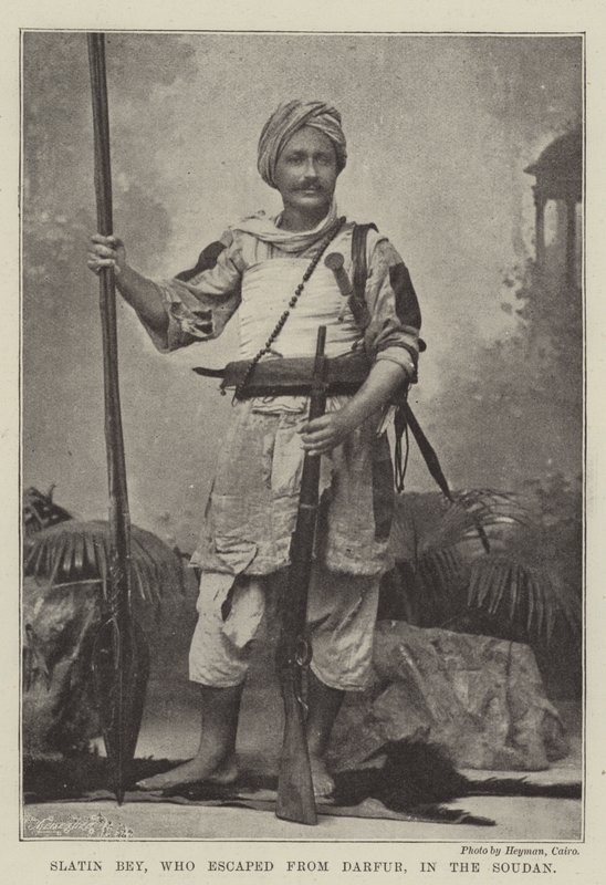 Slatin Bey, der aus Darfur im Sudan entkam von English Photographer