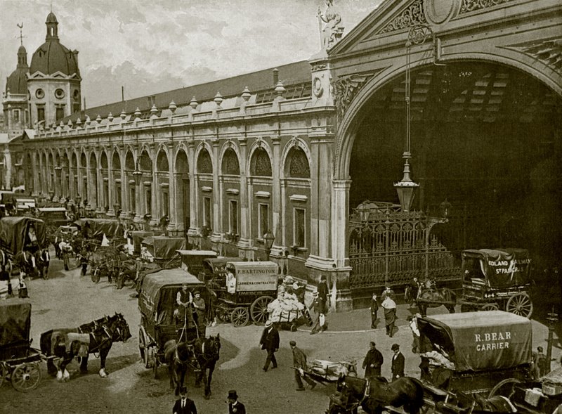 Smithfield Market, London: Früher Morgen von English Photographer