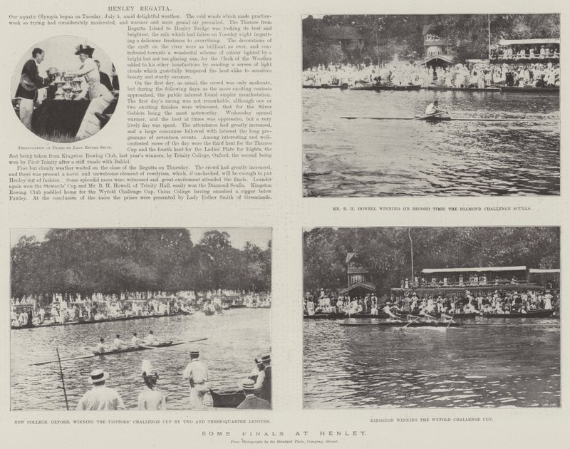 Einige Finals in Henley von English Photographer