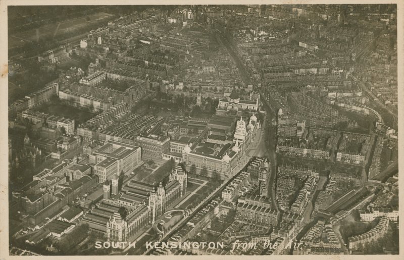 South Kensington aus der Luft von English Photographer