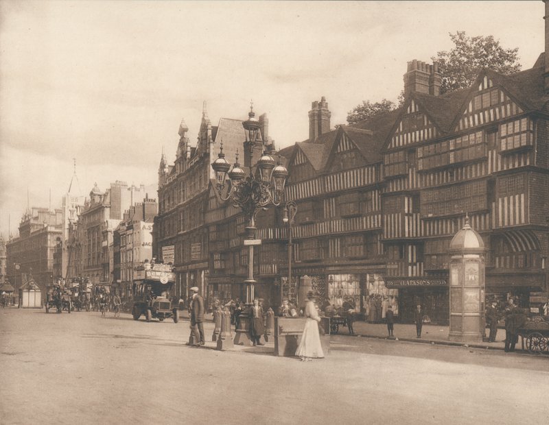 Staple Inn, Holborn, London, frühes 20. Jahrhundert von English Photographer
