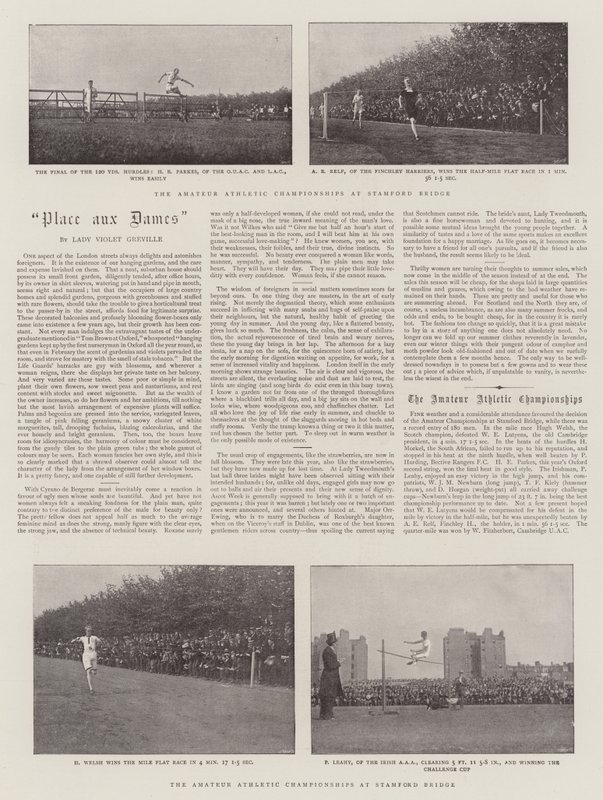 Die Amateur-Leichtathletik-Meisterschaften in Stamford Bridge von English Photographer