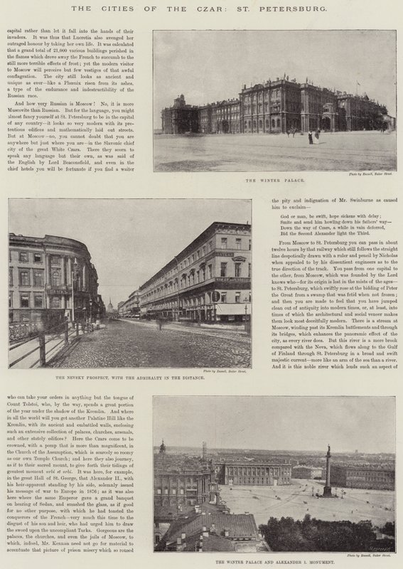 Die Städte des Zaren, St. Petersburg von English Photographer