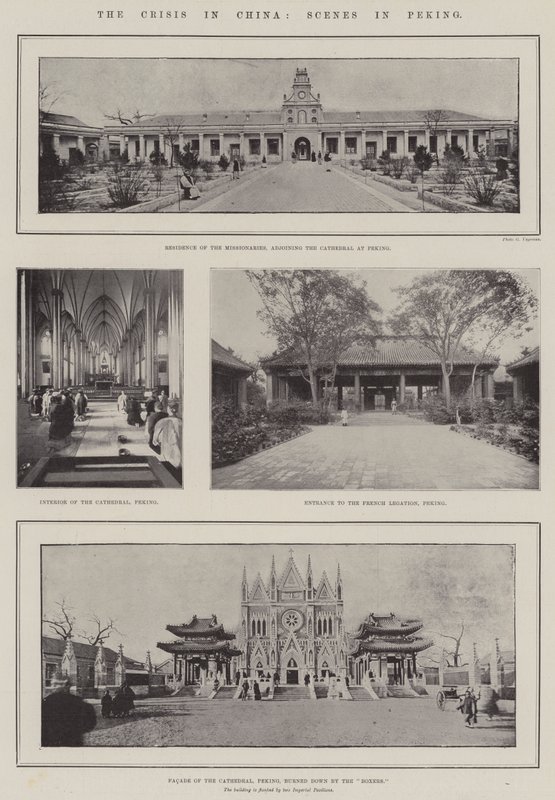 Die Krise in China, Szenen in Peking von English Photographer