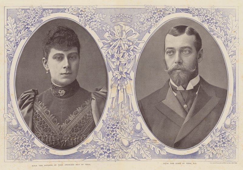 Der Herzog und die Herzogin von York von English Photographer