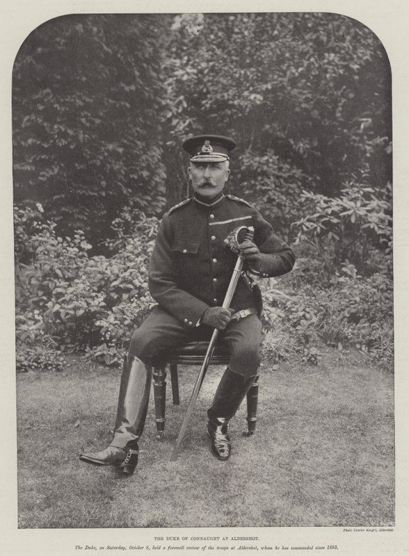 Der Herzog von Connaught in Aldershot von English Photographer