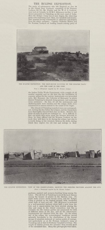 Die Sonnenfinsternis-Expedition von English Photographer