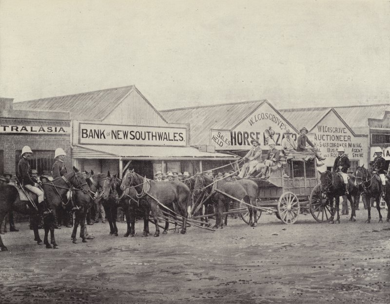 Der Gold-Eskort, Coolgardie von English Photographer