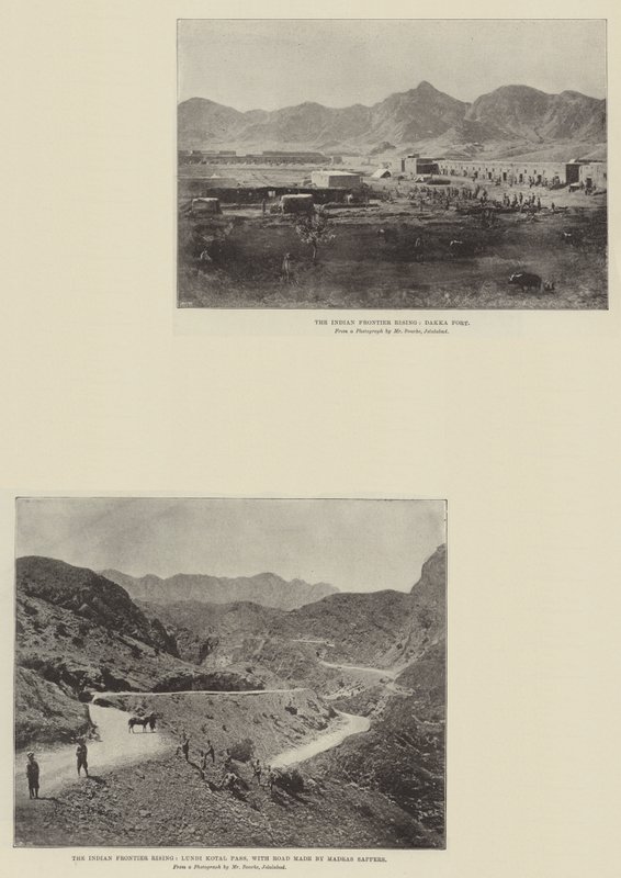 Der indische Grenzaufstand von English Photographer