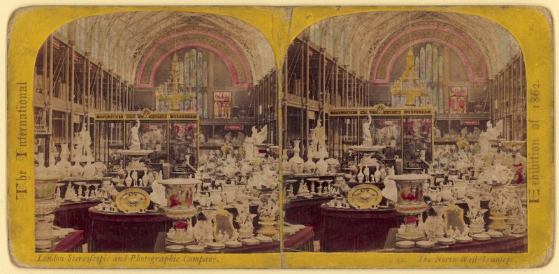 Die Internationale Ausstellung von 1862: Das nordwestliche Querschiff von English Photographer
