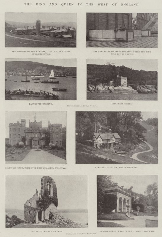 Der König und die Königin im Westen Englands von English Photographer