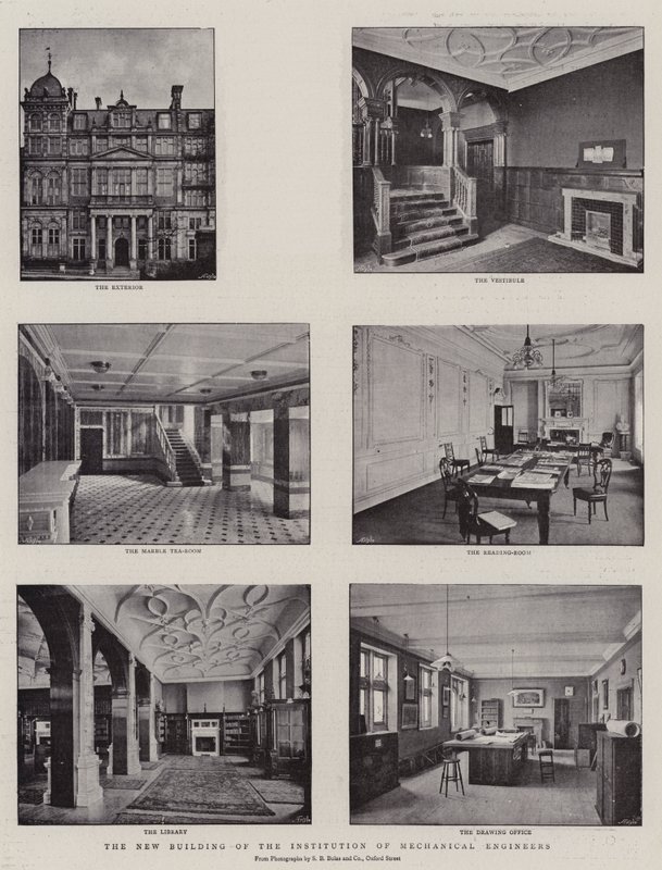 Das neue Gebäude der Institution of Mechanical Engineers von English Photographer