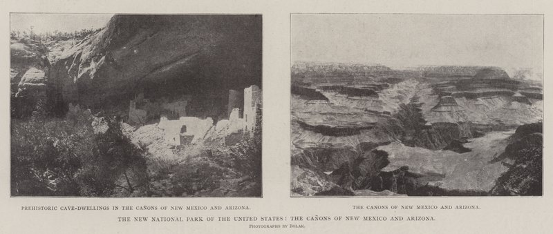 Der neue Nationalpark der Vereinigten Staaten, die Canyons von New Mexico und Arizona von English Photographer