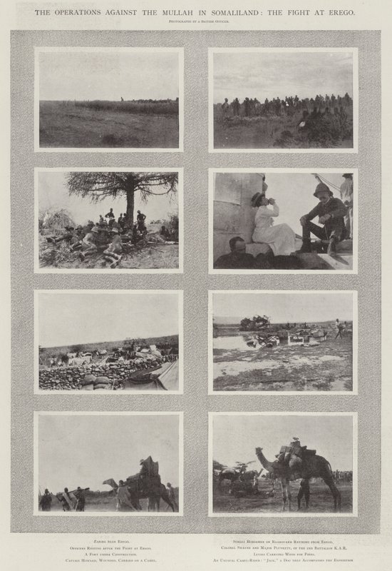 Die Operationen gegen den Mullah in Somaliland, der Kampf bei Erego von English Photographer