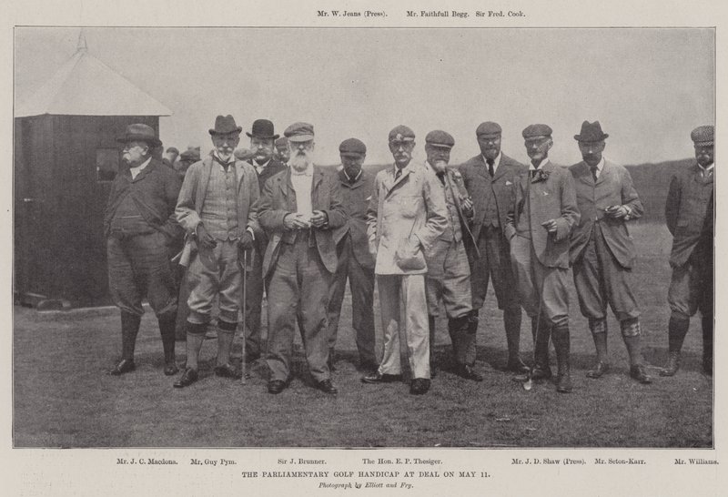 Das parlamentarische Golf-Handicap in Deal am 11. Mai von English Photographer