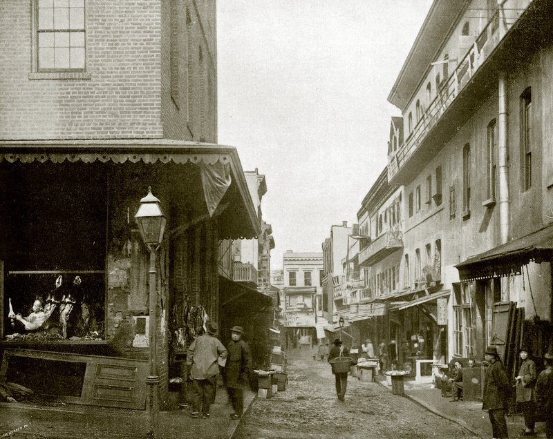 Der Lebensmittelmarkt, Chinatown, San Francisco von English Photographer