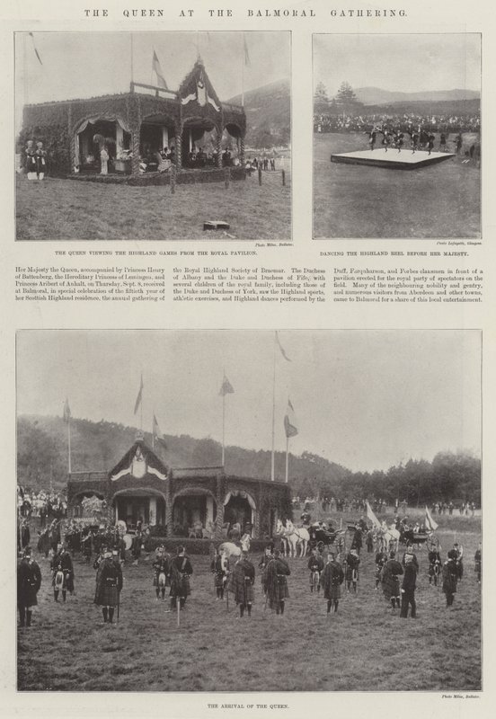 Die Königin beim Balmoral-Treffen von English Photographer
