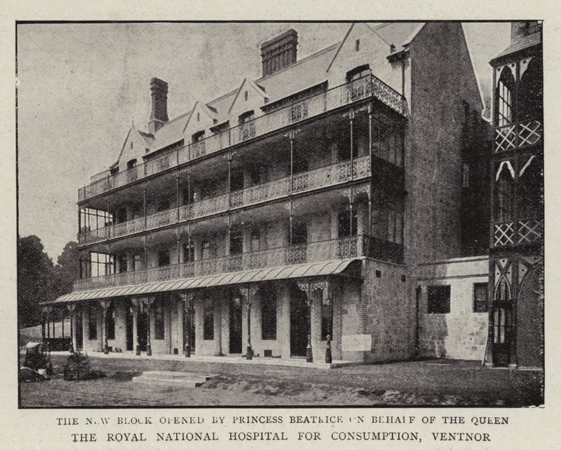 Das Royal National Hospital for Consumption, Ventnor von English Photographer