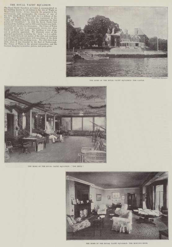 Das Royal Yacht Squadron von English Photographer