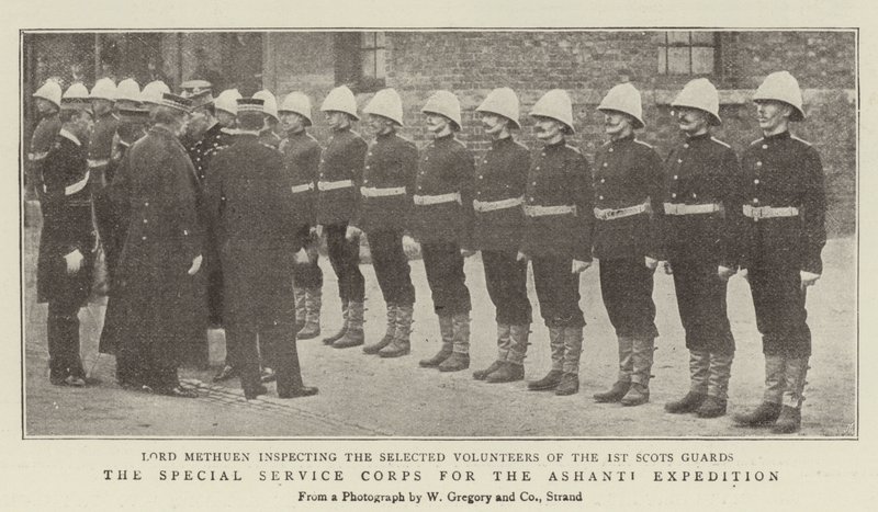 Das Sonderdienstkorps für die Ashanti-Expedition von English Photographer