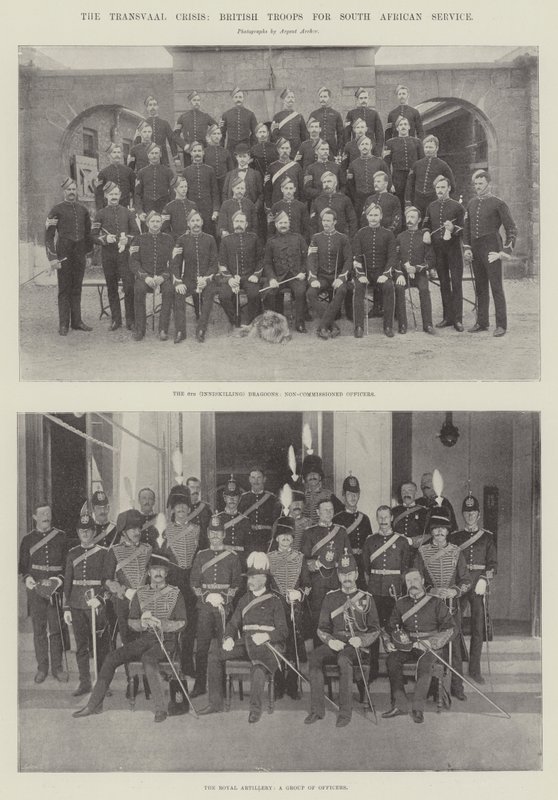Die Transvaal-Krise, britische Truppen für den Dienst in Südafrika von English Photographer