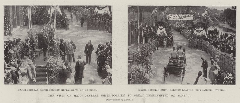 Der Besuch von Generalmajor Smith-Dorrien in Great Berkhamsted am 1. Juni von English Photographer