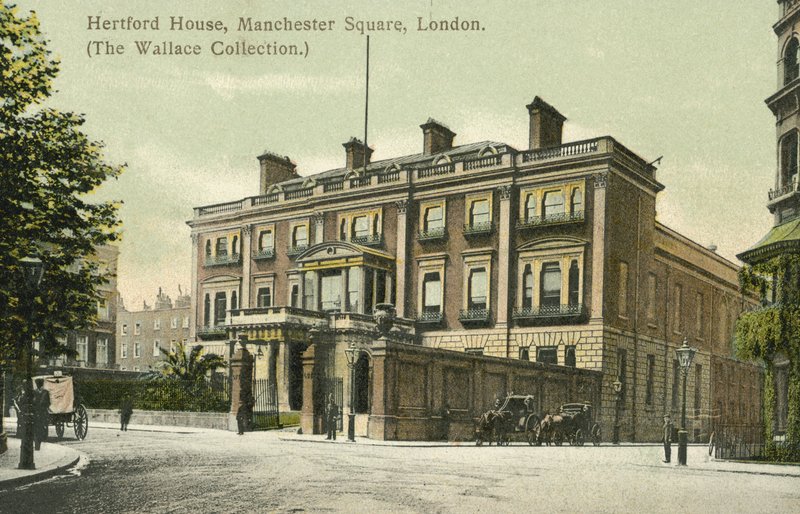 Die Wallace-Sammlung, Manchester Square von English Photographer