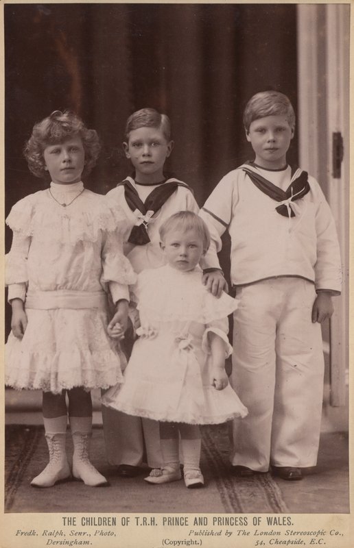 Die Kinder von Albert Edward und Prinzessin Alexandra von English Photographer