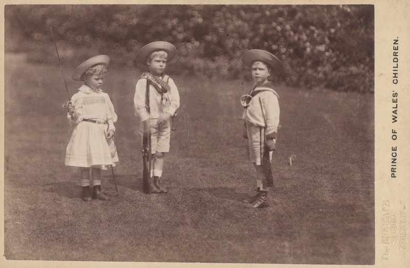 Die Kinder von Edward, Prinz von Wales von English Photographer