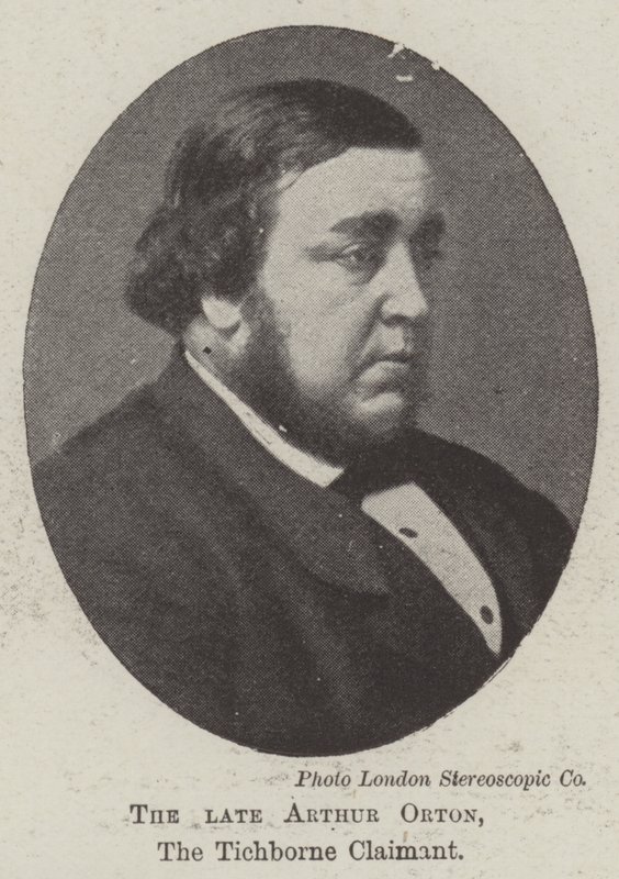 Der verstorbene Arthur Orton, der Tichborne-Anwärter von English Photographer