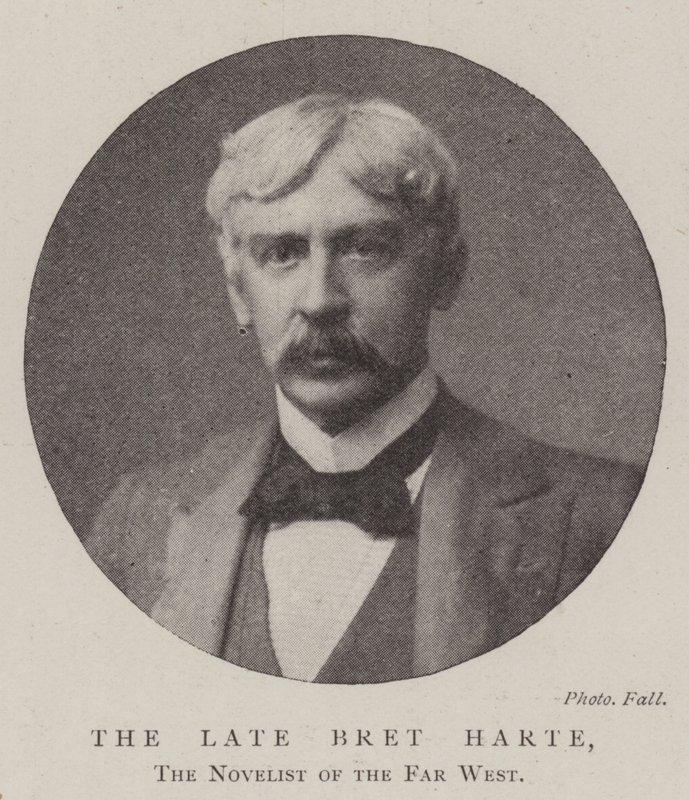 Der verstorbene Bret Harte, der Romanautor des Wilden Westens von English Photographer