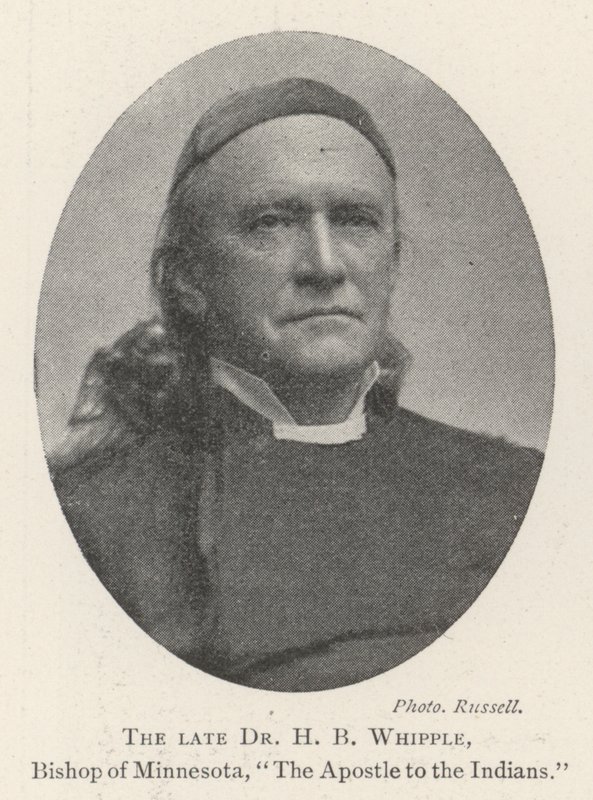 Der verstorbene Dr. H. B. Whipple, Bischof von Minnesota, der Apostel der Indianer von English Photographer
