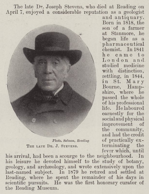 Der verstorbene Dr. J Stevens von English Photographer