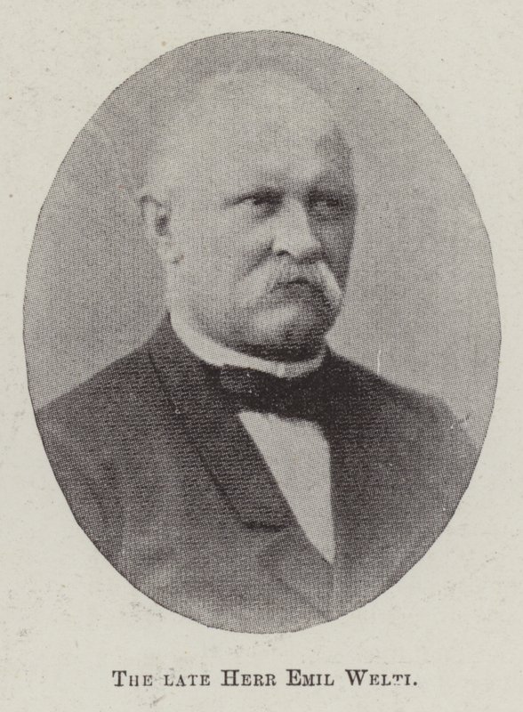 Der verstorbene Herr Emil Welti von English Photographer
