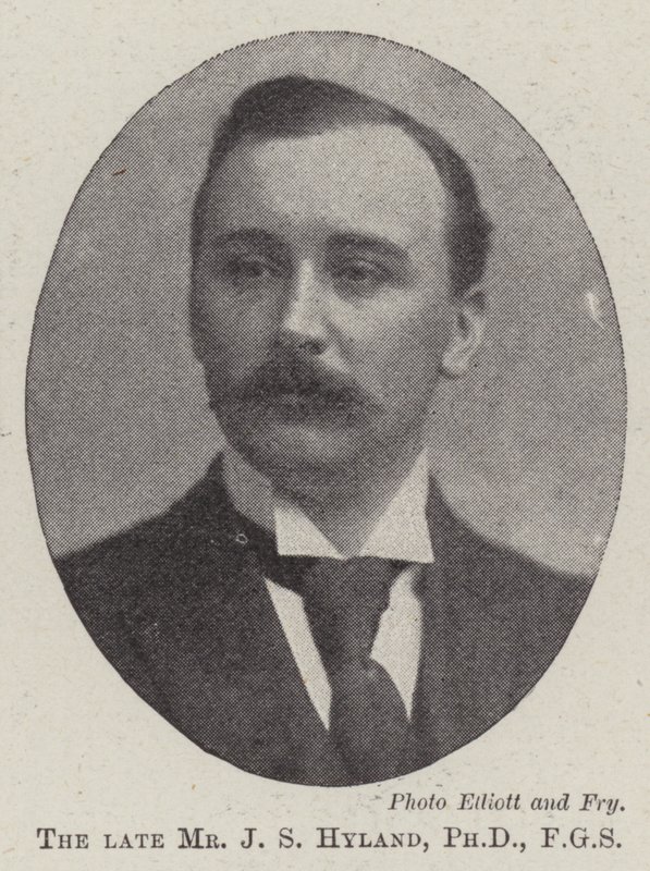 Der verstorbene Herr J. S. Hyland, PhD, FGS von English Photographer