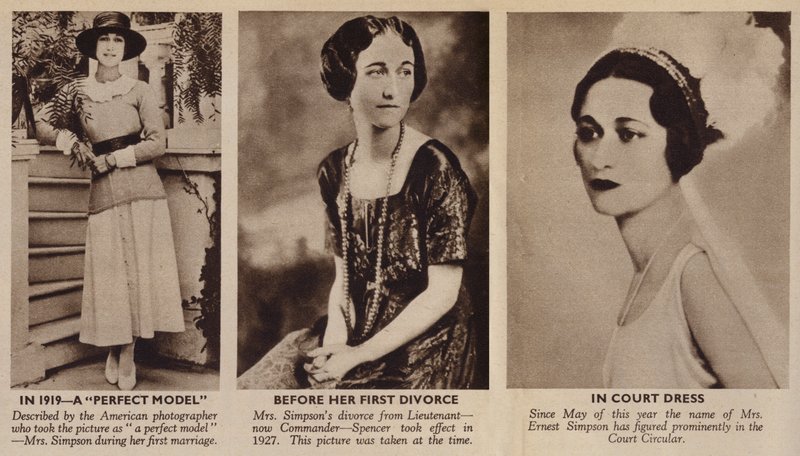 Die jüngere Mrs. Simpson, zukünftige Herzogin von Windsor von English Photographer