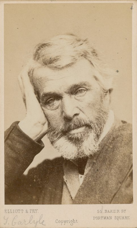 Thomas Carlyle von English Photographer