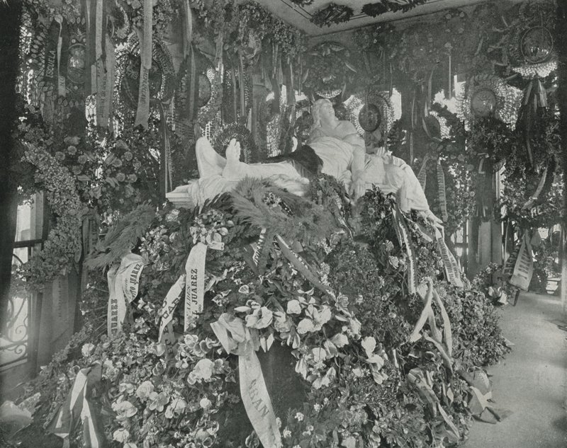 Grab von Juarez, San Fernando Friedhof, Mexiko-Stadt von English Photographer