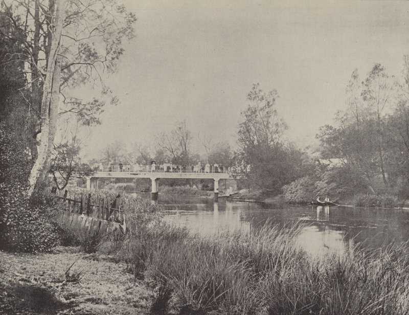 Undercliffe Brücke, Cooks River von English Photographer